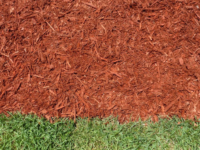 red mulch